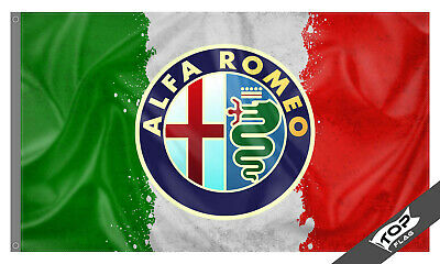 Alfa Romeo Flag 3X5 Ft Auto Car Racing Deco Wall Mancave
