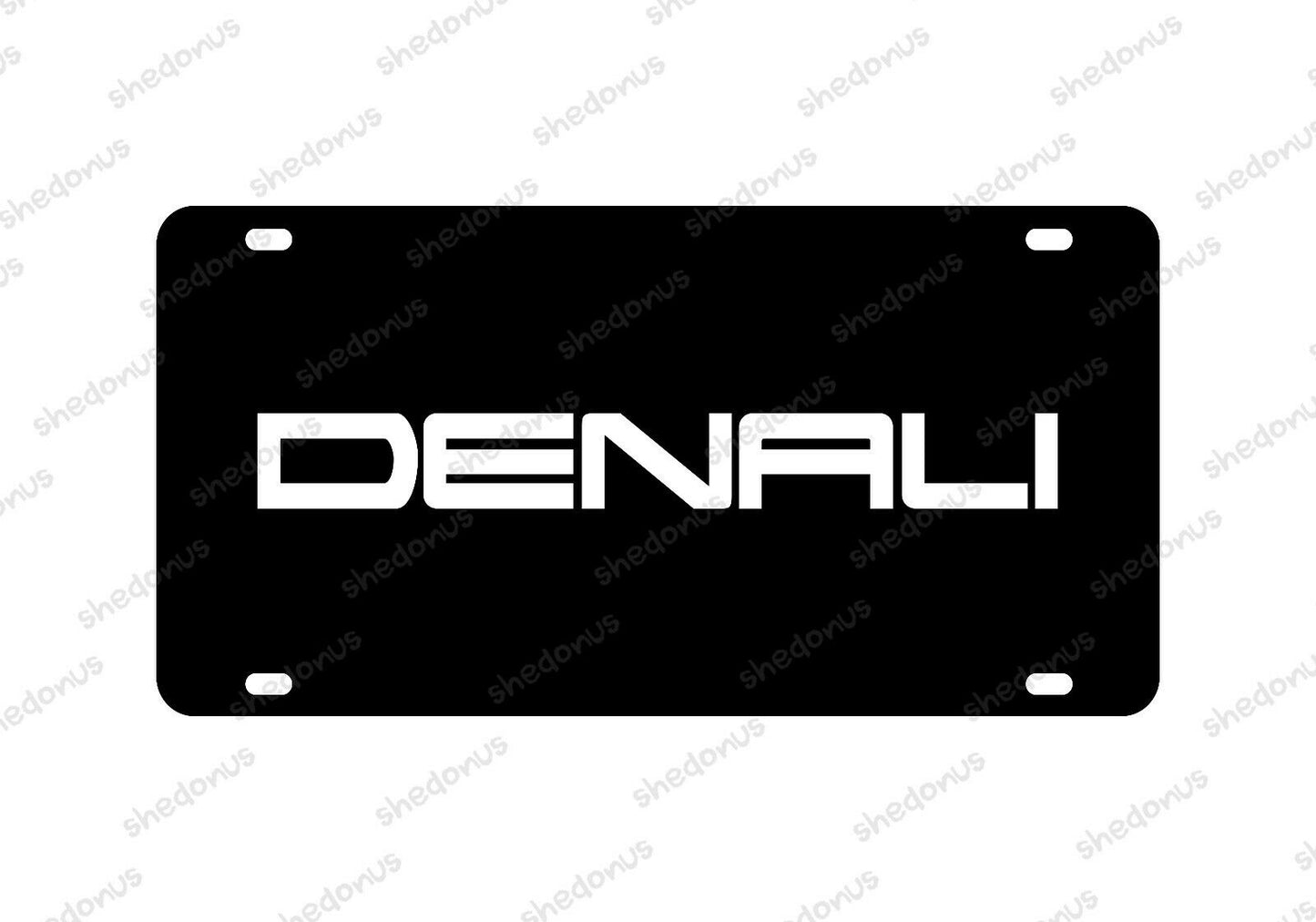 Denali License Plate Acrylic Any Car Tag