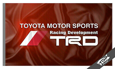 Toyota Racing Division Flag Banner TRD Motor Sports 3 Motorsports Sign 5
