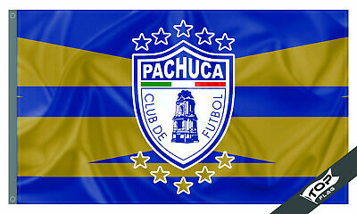 Pachuca Flag Banner 3 x 5 ft Futbol Soccer Mexico Jersey Mx Liga Tuzos