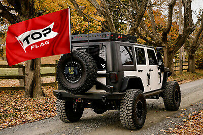 Dodge RAM Flag Banner 3 x 5 ft Man Cave Outdoor RAM BLACK RACING CAR