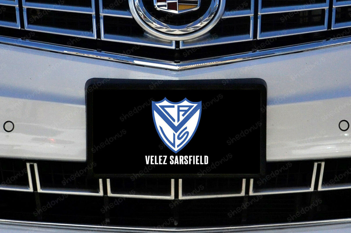 Velez Sarsfield License Plate Campeon Futbol Argentina