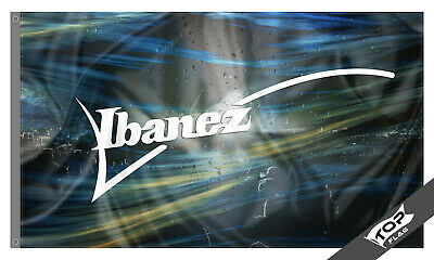 Ibanez Guitars Flag Banner 3x5 ft Rock Electric Guitar Artcore Series Case