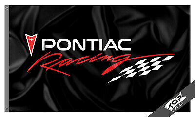 Pontiac Racing Flag Banner Motors General ft