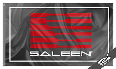 Saleen Flag Banner 3x5ft Car Racing Man Cave Premium Engine Mustang Ford