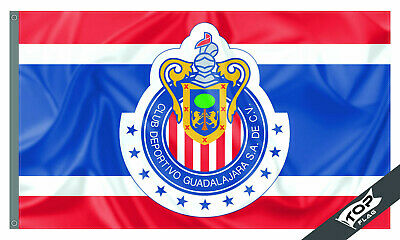 Chivas De Guadalajara Flag Banner 3x5 ft Soccer Futbol Football Bandera Mexico