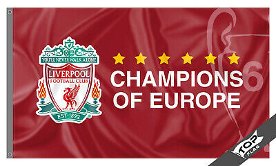 Liverpool Flag Banner 3 x 5 feet Reds England UCL Soccer Football
