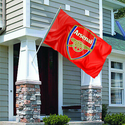 Arsenal Flag Banner 3x5 ft England Soccer Football FC Fan Use Indoor or Outdoor