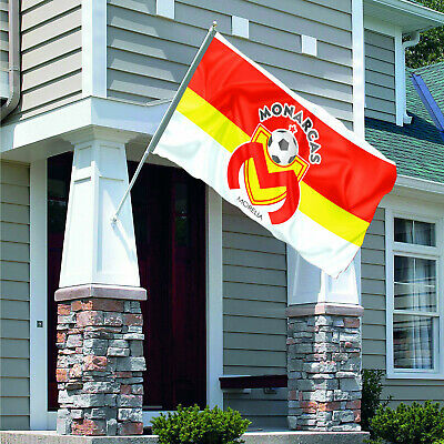Monarcas Morelia Flag Banner 3 x 5 ft Jersey Soccer Pirma Futbol Mexico Mx