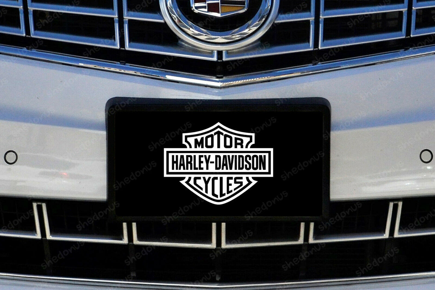 Harley Davidson License Plate Acrylic Any Car Sportst Touring Motorcycle