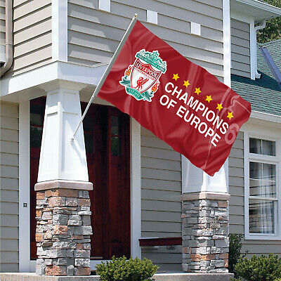 Liverpool Flag Banner 3 x 5 feet Reds England UCL Soccer Football