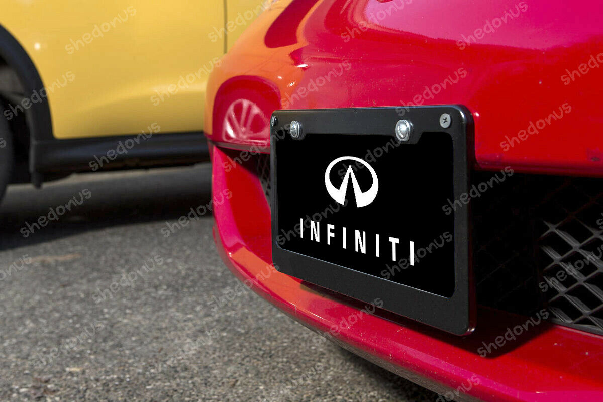 Infiniti License Plate Acrylic Any Car Tag G35 G37 Q50 Sport Sedan AWD