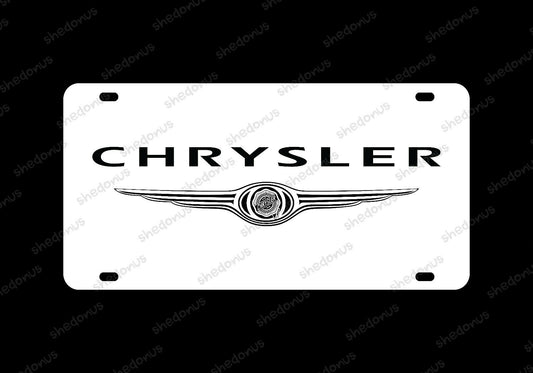 Chrysler License Plate Acrylic Vanity Car Tag 300 White Cruiser Country