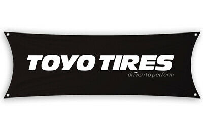 Toyo Tires Flag Banner 1.5 x 5 ft Tires Proxes Performance Extensa Tire