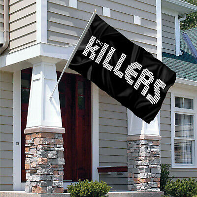 Killers Flag Banner 3x5 ft Black Band Rock