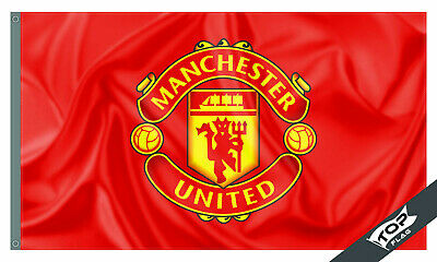 Manchester United Flag Banner 3x5 ft Football Soccer Red Devils Premier League