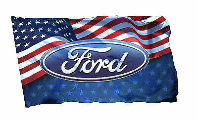 Ford Flag Banner 3x5 ft XLT Van F-Series Gift GT Bronco Ford Mustang F-150