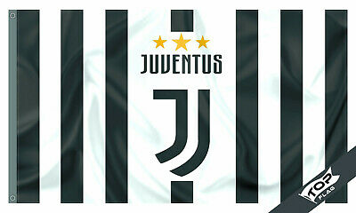 Juventus Flag Banner 3x5 ft Football Club Flag Team Soccer Banner for FC Fan