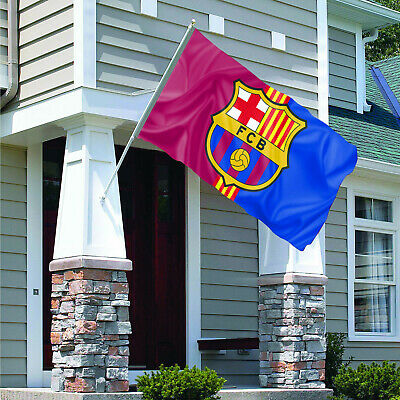 Barcelona Flag Banner 3x5 ft Spain FC Futbol Gift Messi Bandera
