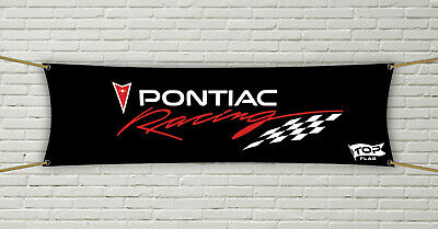 Pontiac Flag Banner Motors General 1.5x5ft