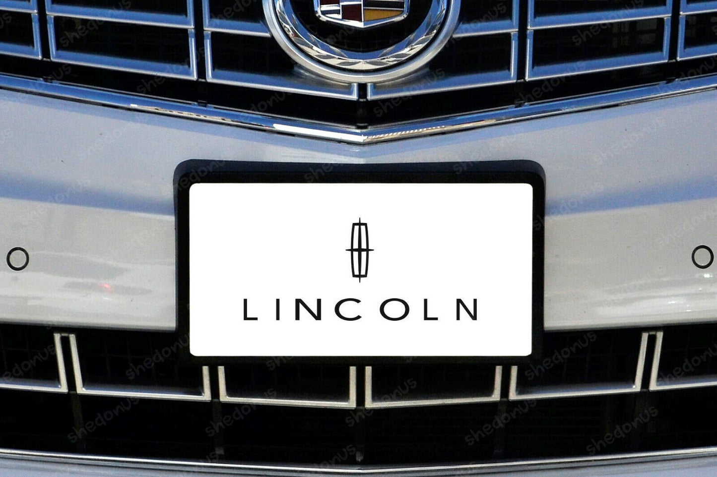 Lincoln License Plate Acrylic Any Car Tag Navigator Series Mark White