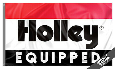 Flag Holley Performance Carburetors 3x5ft Racing Banner Decor Wall Garage