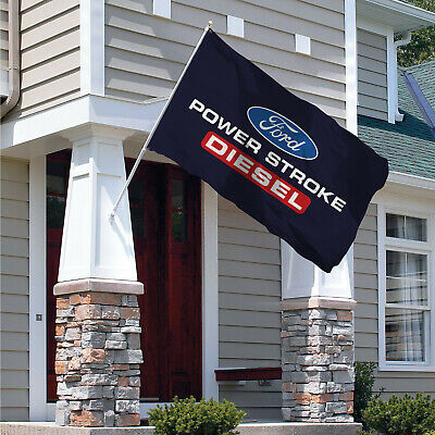 Ford power Flag Banner 3x5 ft Mustang XLT E-Serie F-250 F-350