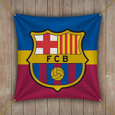 Barcelona Flag banner 1x1 feet Spain FC Futbol Soccer Gift Sticker Messi