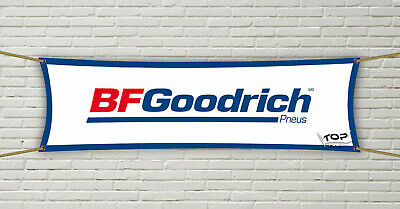 BFGoodrich Flag Banner Tires BF Car Racing Shop Garage in) (18x59 Cave
