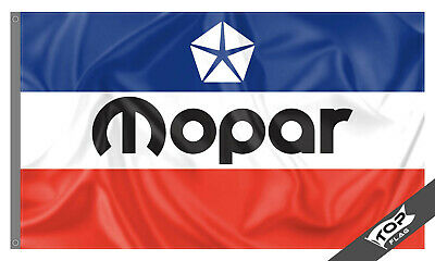 Mopar Flag Banner 3X5 Ft Racing Parts Motor Automobiles