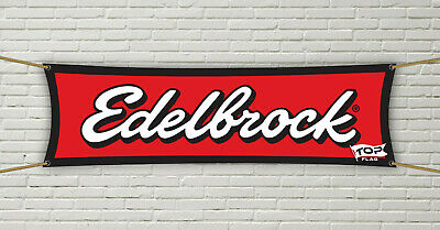 Edelbrock Flag Banner Performer Barrel Ft) (1.5X5 Automotive