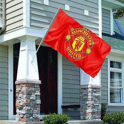 Manchester United Flag Banner 3x5 ft Football Soccer Red Devils Premier League