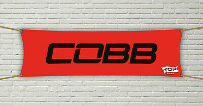 COBB Tuning Banner Flag Aftermarket Car Parts Racing in) (18x59 Garage