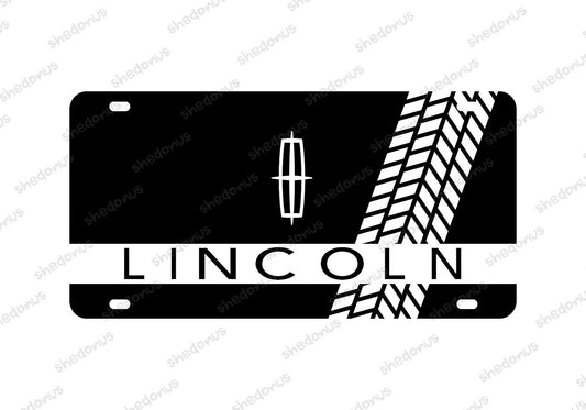 Lincoln License Plate Tag Car Any