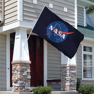 Nasa Flag Banner 3x5 ft Man Cave Astronaut
