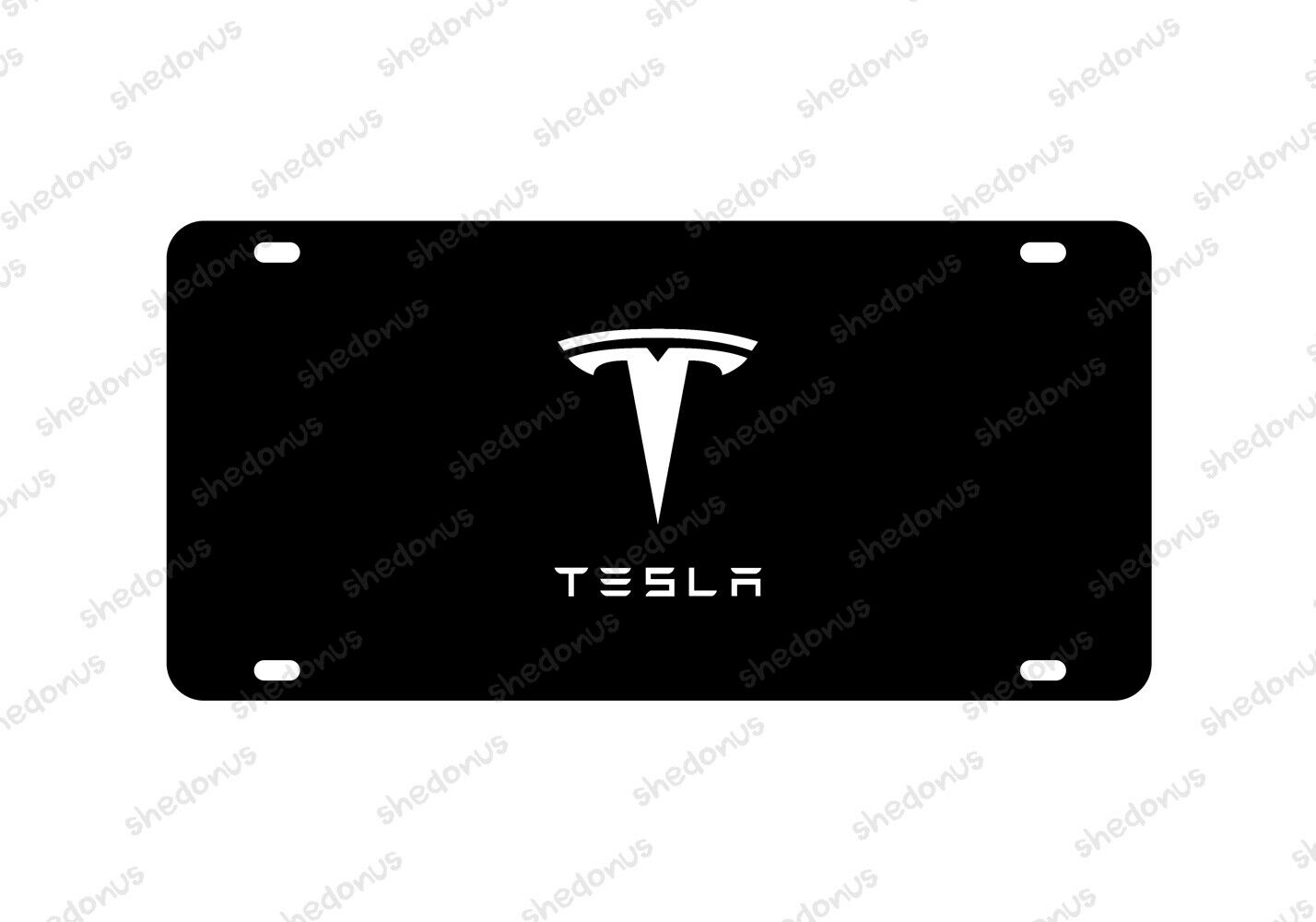 Tesla Car License Plate Model S Car Model 3 Premium Racing Any Acrylic Cave