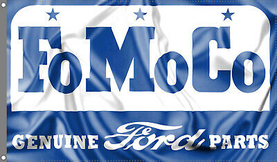 Fomoco Flag Banner 3x5 ft Mustang XLT E-Serie F-250 F-350