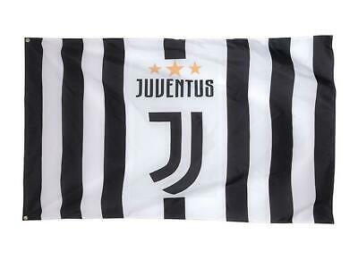 Juventus Flag Banner 3x5 ft Football Club Flag Team Soccer Banner for FC Fan