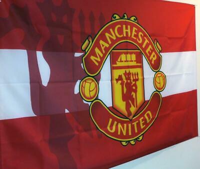 Manchester United 3x5ft New Flag Fans Red Devils England Premier Football Soccer