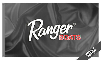 Ranger Boats Flag Banner 3 X 5 ft Marine Black SUV Fishing