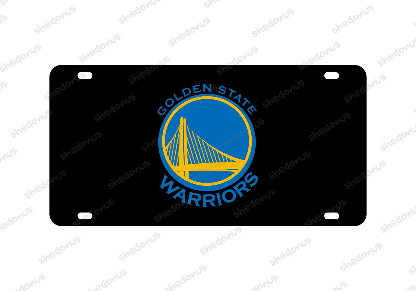 Golden State Warriors Car Tag License Plate Acrylic Jersey Curry NBA
