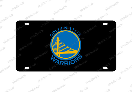 Golden State Warriors Car Tag License Plate Acrylic Jersey Curry NBA