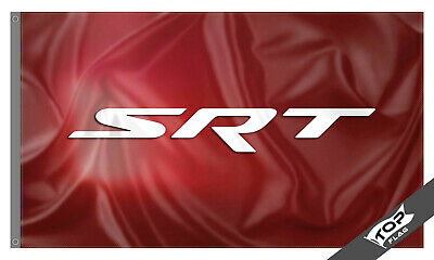 SRT Flag 3 x 5 ft Garage Banner Street Racing Technology 100% PL Bright Fabric