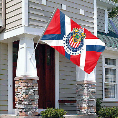 Chivas GUADALAJARA Flag Banner 3x5 ft Jersey Futbol Bandera Soccer