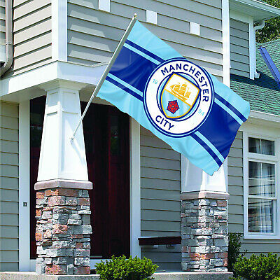 Manchester City Flag Banner 3 x 5 feet England Polyester Soccer Football