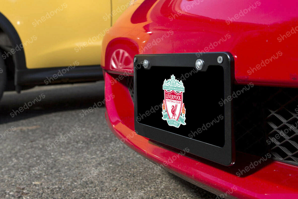 Liverpool Car License Plate Reds England Premier Auto Acrylic Soccer