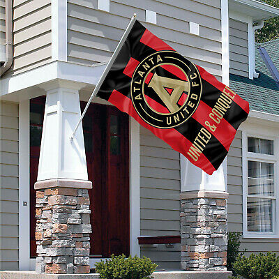 Atlanta United FC Flag Banner 3x5 ft Unite & Conquer Gift Football Soccer
