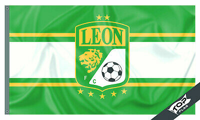Club Leon Flag Banner Bandera 3x5 Ft Mexico Verde Penza's Futbol, Football Socce