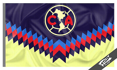 Club America Flag Banner 3x5 ft Aguilas Mexico Bandera Soccer Futbol
