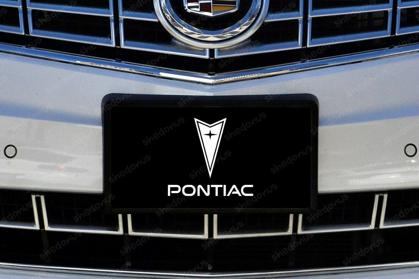 Pontiac License Plate Acrylic Any Car Tag Am Trans Firebird Gt Prix Grand